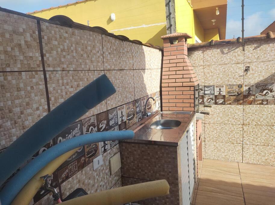 Casa Cond Fechado Com Piscina Diaria Gratis Villa Itanhaém Dış mekan fotoğraf