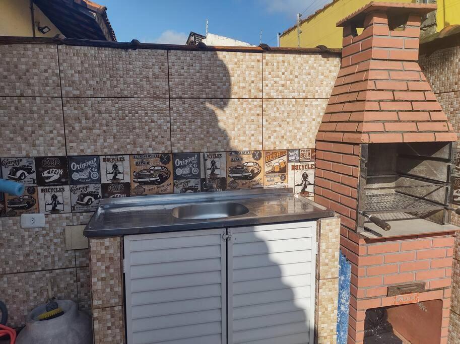 Casa Cond Fechado Com Piscina Diaria Gratis Villa Itanhaém Dış mekan fotoğraf