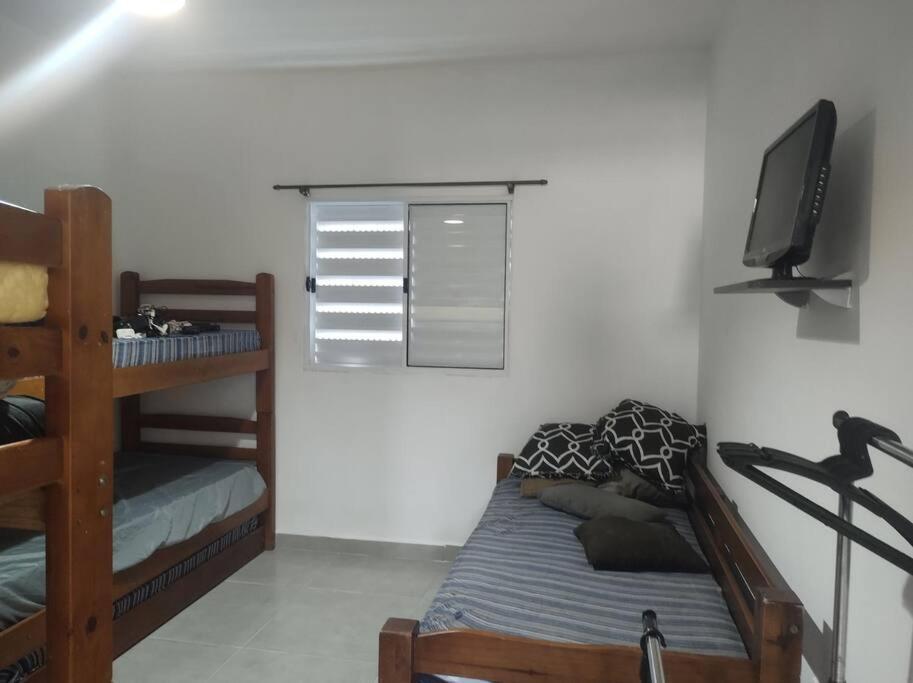Casa Cond Fechado Com Piscina Diaria Gratis Villa Itanhaém Dış mekan fotoğraf